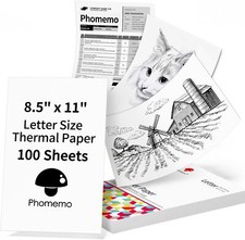 Phomemo M08F Portable Thermal  Inkless Printer Support 8.5