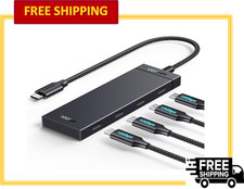 UGREEN USB-C Hub 4-Port USB-C 3.2 10Gbps Data Adapter Plug and Play 0.3ft Cable picture