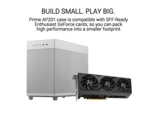 ASUS AP201 Type-C Airflow-focused Micro-ATX,Mini-ITX Computer Case, Support picture
