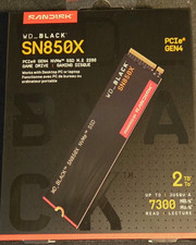 SanDisk WD_BLACK SN850X 2TB NVMe PCIe Gen4 M.2 2280 Gaming SSD PC/Laptop picture