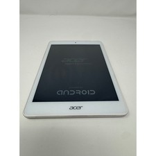 Acer Iconia A1-830 Tablet Silver White Android WiFi A1311 2014 Power On picture