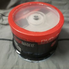 Gigaware DVD+R 50 Pack 1x - 16x 4.7GB Capacity 120 min of Video Recording St1 picture