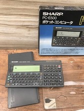 SHARP PC-E500 Pocket Computer Untested Condition Model F152 picture