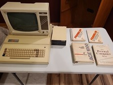Franklin Ace 1000 Computer, Monitor, and Manuals *RARE* (See desc.) picture