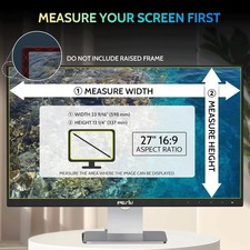 27 Inch Privacy Screen for Computer Monitor 16:9 Aspect Ratio picture