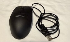 Amazon Basics 3 Button Wired USB Computer Mouse Model No. MSU0939 picture