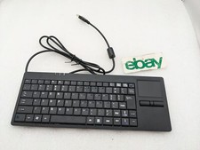 MC-818 82 Keys USB Keyboard Wired Keyboard Built-in Touchpad USB HUB Port picture