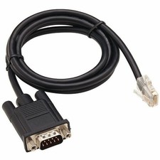 Digi RJ-45 to DB-9 Male Crossover DCE Cable, 4ft 76000264 picture