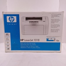 HP LaserJet 1018 Standard Black and White Laser Printer New in Box picture