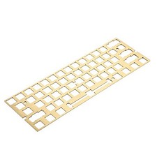 For GH60 GK61 Mechanical Keyboard PCB CNC ANSI Anodized Positioning Board Plate picture