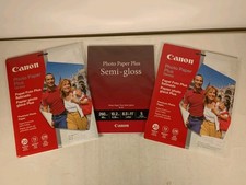 2 - CANON Photo Paper Plus Glossy 8.5x11; 1 - Canon Photo Paper Plus Semi-Gloss picture