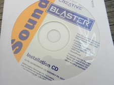 CREATIVE LABS Sound Blaster Installation and Applications CD Disc Only picture