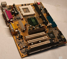 Socket 370 Motherboard Abit VH-20 (Apollo Pro 133A) ISA PCI AGP + CPU & 128 MB picture