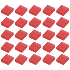 60pcs USB 2.0 Port Cap Cover Silicone Protector for USB Data Cable, Red picture