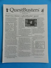 QUESTBUSTERS FEB. 1990 VOL. VII, #2 DON'T GO ALONE: A GHOSTBUSTIN' QUEST picture
