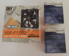 2 Masscool and 4 Xigmatek Computer Fans New Old Stock Unused in Boxes picture