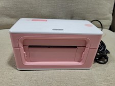Munbyn ITPP941 Pink Thermal Shipping Label Printer w/Cables  picture