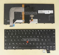 New For Lenovo Thinkpad T470P T460P Keyboard Backlit Belgian Clavier black picture