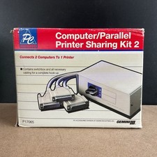 PC Accessories Computer / Parallel Printer Sharing Kit 2 - Factory Sealed picture