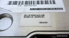 HP 449978-001 80GB 7,200 RPM 3 Gbps 3.5 in. SATA HDD 438765-001 HD082GJ picture