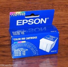 Genuine Epson (S020191) 720/1440 Stylus Color Ink Cartridge In The Box *EXPIRED* picture