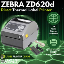 Zebra ZD620d Direct Thermal Label Printer | 203 DPI | USB | Ethernet |◾️✅⚡️ picture