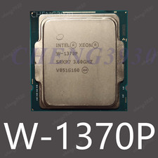 Intel Xeon w-1370p 8 cores 16 threads 3.6ghz LGA 1200 CPU processor picture