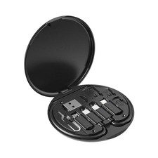 ZALUJMUS USB-C Data Cable Storage Box Organizer Adapter picture