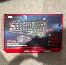 MageGee GT698 Wired USB Gaming Keyboard & Mouse Combo Illuminated Black picture