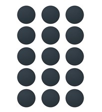 Anti Slip Self Adhesive Rubber Feet Pad, Replacement Bottom 0.7 inch, Black picture