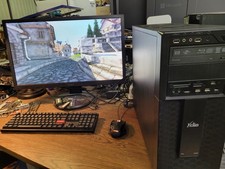 Custom Retro Gaming PC AMD FX 8350, 16GB RAM GTX 750TI 256GB SSD WIN 7 Ultimate picture
