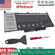 Lot J60J5 Battery For Dell Latitude E7270 E7470 MC34Y 242WD 451-BBSY 7.6V 55Wh picture