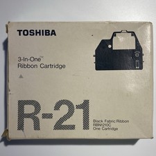 R-21 TOSHIBA Ribbon Cartridge 3-in-1 for P321SL & P341SL Series Printers SEALED picture