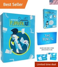 Official Signature Flipbook Kit for Kids & Adults for Drawing Animation, Prem... picture