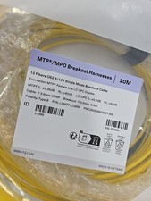 20 Meters 12 FIBER 9/125 SINGLE Mode  Breakout Cable OS2 Female To 6LC UPC picture