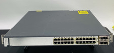 Cisco Catalyst 3750-E Series PoE-24 Gigabit Network Switch/ 2X Modules picture