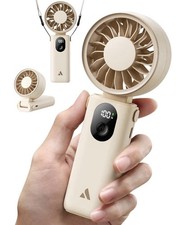 Aecooly Mighty Portable Fan, Powerful Handheld Fan, USB Rechargeable [10H Max Co picture