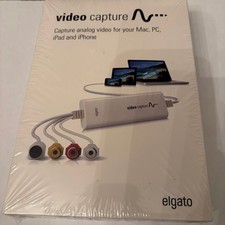 Elgato USB Analog Video Capture Device Mac PC, iPad, iPhone (Factory Sealed) picture