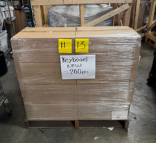 (Lot of 200) NEW HP SK-2086 WIRED USB FULL STANDARD DESKTOP KEYBOARD 697737-001 picture