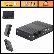 6 Channel USB Sound Card Adapter for PC & Laptop, Digital Optical SPDIF Output picture