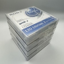 Genuine SONY LTO Ultrium 3, 4pack of Data Cartridges 400/800GB LTX400G picture