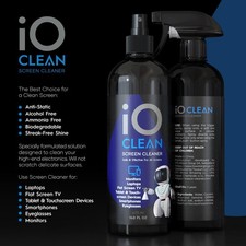 16.9oz Large Screen Cleaning Spray Kit - Best Screen Cleaner Spray for TVs & picture