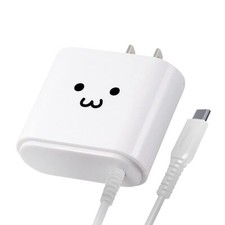 Elecom AC charger / Type-C-cable /2.4A output /1.5m MPA-ACC01WF picture