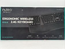 Nulea by Nulaxy Wireless Ergonomic Keyboard 2.4G Built-In Wrist Rest - RT01-B picture