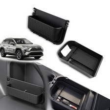 2PCS 2020-2025 Toyota RAV4 Accessories Center Console Organizer Tray and Rear... picture