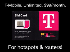 T-Mobile UNLIMITED Data Hotspot / Router 4 Home & RV Internet 5G 4G LTE SIM $99 picture