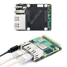 Raspberry Pi Compute Module 4 CM4 IO Board Dual Ethernet Mini Open-source Router picture