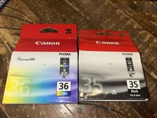 Genuine Canon Ink Cartridge PGI-35BK & CLI-36 Pixma iP100 iP110 iP110B TR150 LOT picture