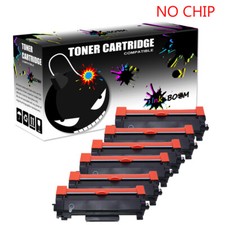 6 Black Toner fits Brother TN760 DCP-L2550DW MFC-L2750DW HL-L2395DW picture