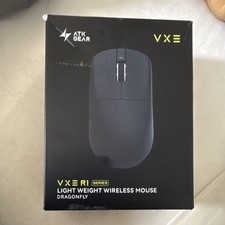 ATK GEAR VXE R1 SE+ Dragonfly Lightweight Optical Wireless Mouse Black 39000DPI picture